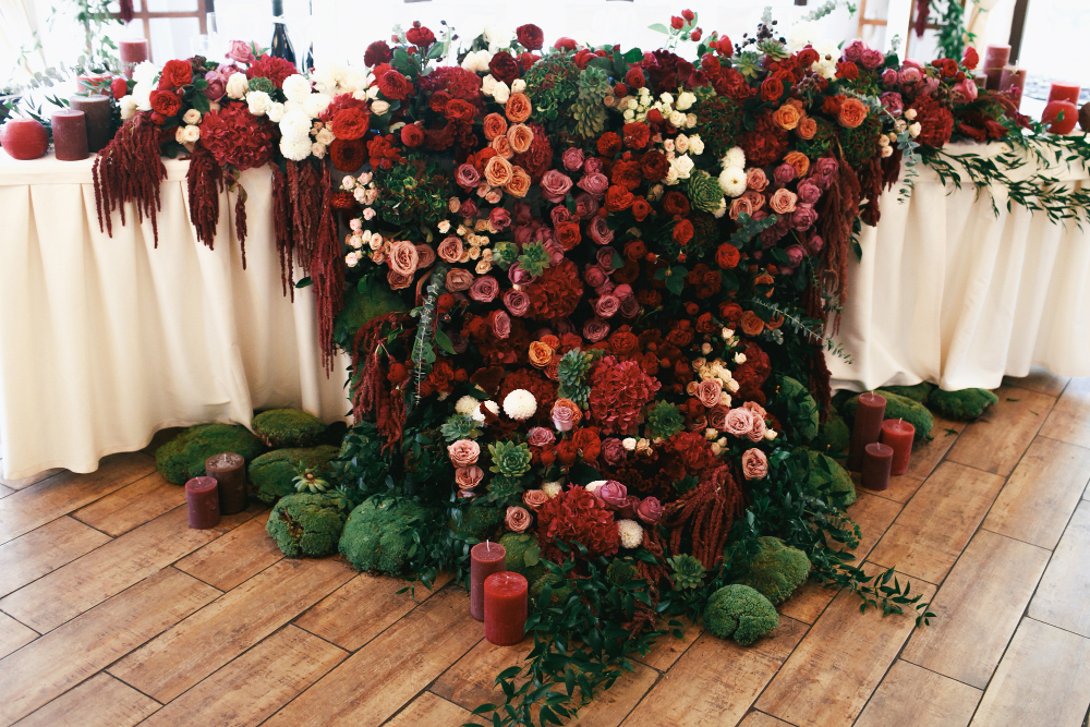 Floral Installations Events in Dubai